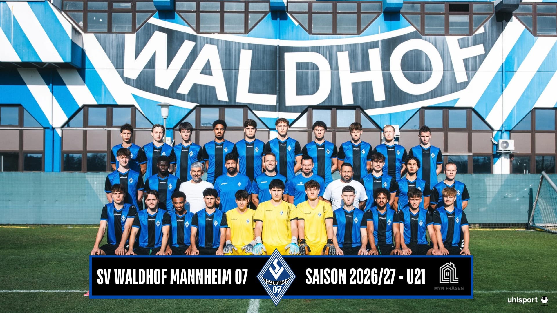 Mannschaftsfoto SV Waldhof Mannheim